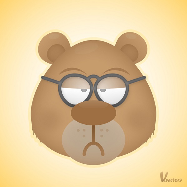 Create the Face of a Grumpy Bear