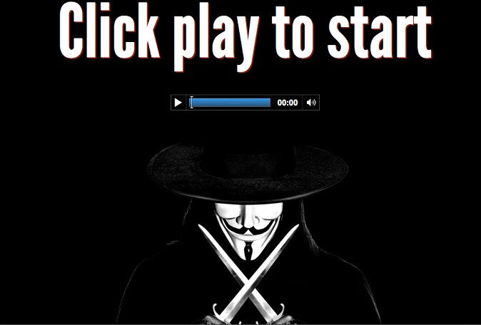 v for vendetta css kinetic typography video