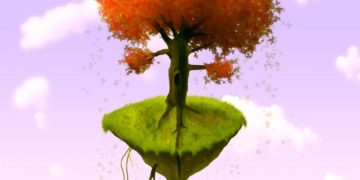 fantasy tree scene in Photoshop tutorial